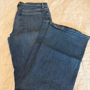 Madewell Women's Skinny Flare Jeans in Classic Blue